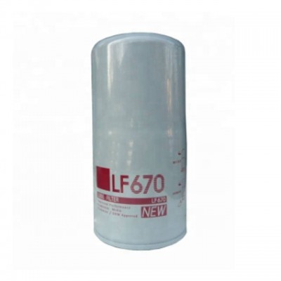 Hot sell  Heavy Duty Truck Parts Available Oil Filter LF670